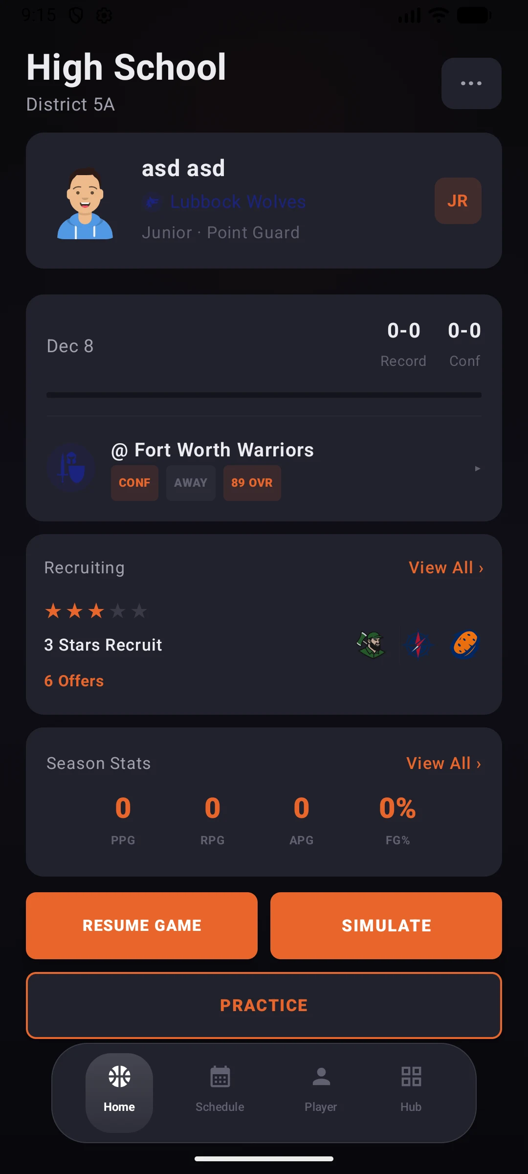 Basketball Dynasty screenshot